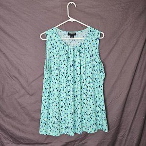 Liz Claiborne Sleeveless Top Size XL